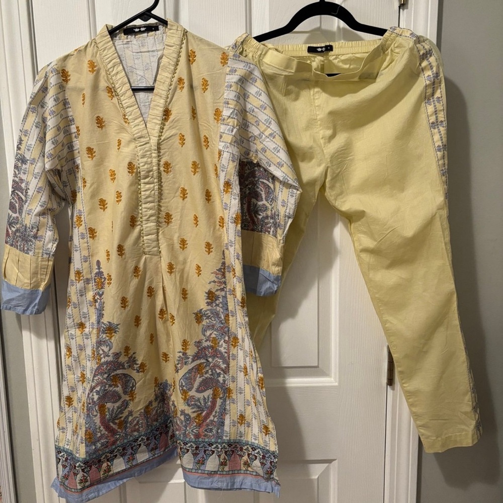 Pakistani designer salwar kameez formal suit